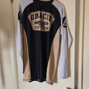 Gracie Jiu-jitsu Rashguard Mens Large